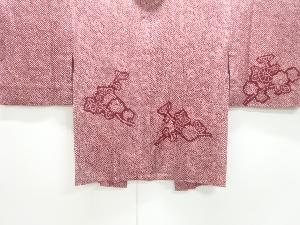 アンティーク　本総絞り花模様絵羽織